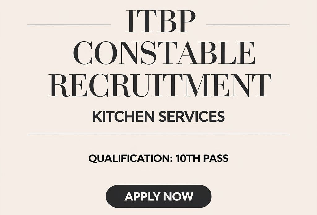 ITBP Constable Recruitment 2024