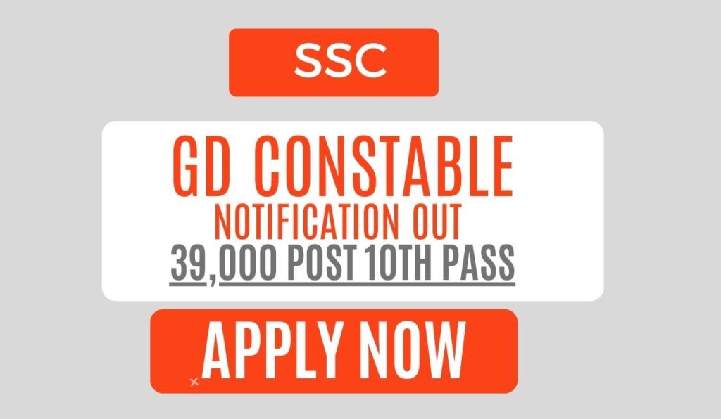 SSC GD Constable Recruitment 2024