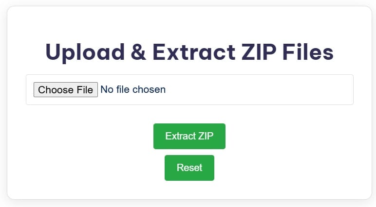 Free ZIP File Opener & Extractor