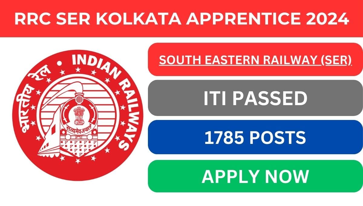 RRC SER Kolkata Apprentice 2024